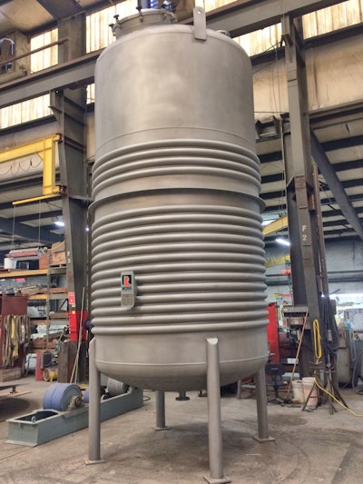 Ross Engineering 5,000-gal. ASME stainless steel tank