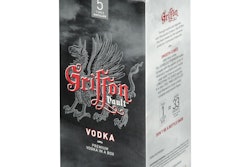 The Griffon box is a stunner visually, with an embossed image of its namesake in metallic ink on the front panel.