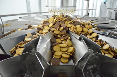 One of the combination scales running at the Signature Snacks plant in Dubai.