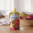 Gerber is now featuring the exclusive Smart Flow™ spout across both Organic and Grabbers baby food pouches.
