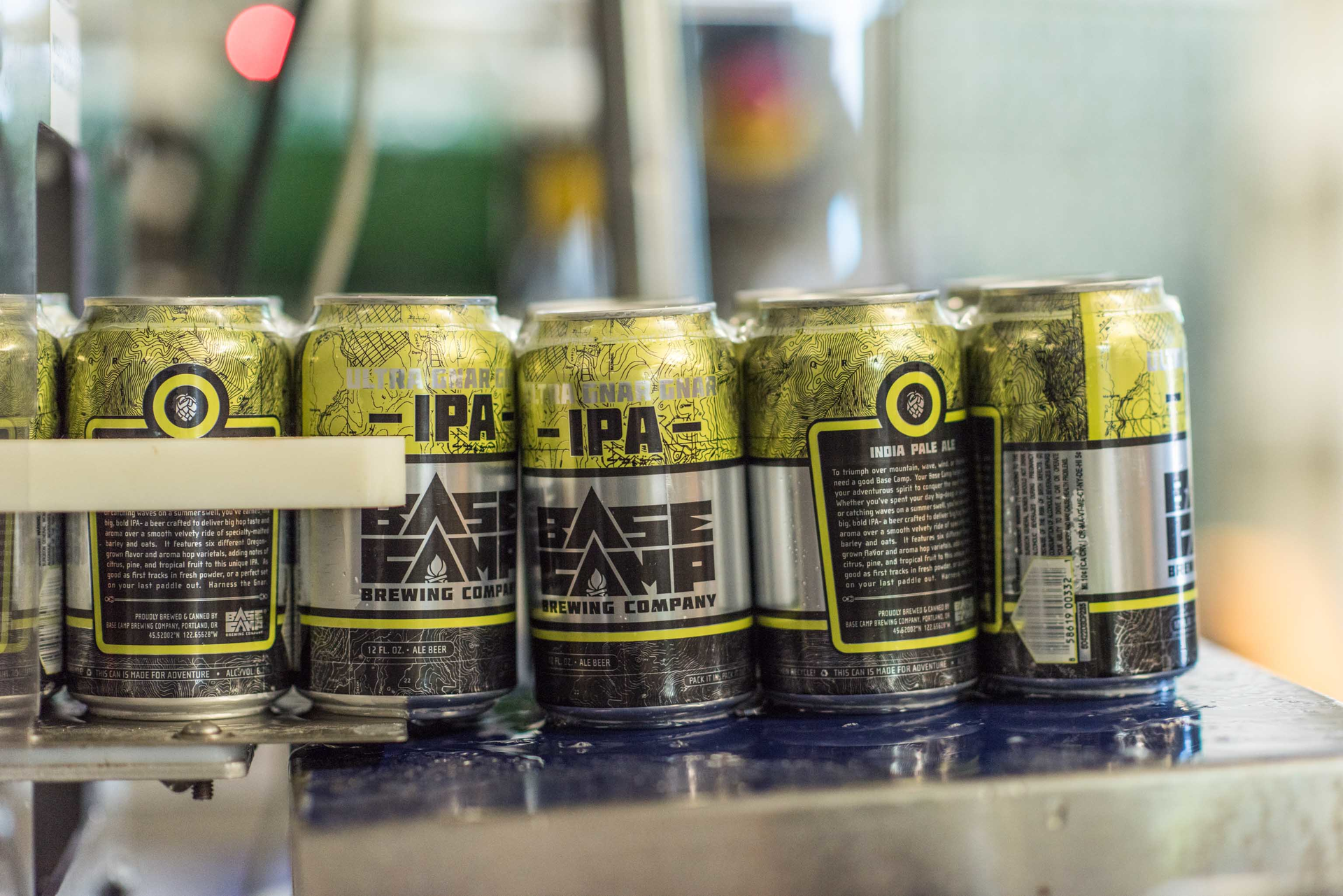 The visual style of Base Camp&rsquo;s packaging emphasizes angular, mountainous elements, extending the &lsquo;base camp&rsquo; allusion.