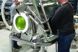 Volkmann Rip and Tip High-containment Unloading Station