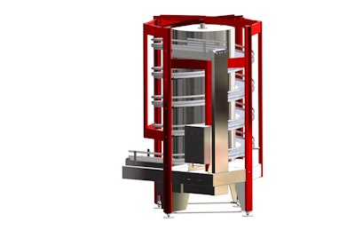 Modular spiral conveyor