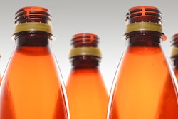 Clear PET bottles could be blended with amber colored bottles to avoid recycling issues.Photo courtesy of Plastic Technologies, Inc.