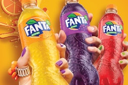The new Fanta PET bottle is “twisted” like an orange to convey flavor and maintain form.
