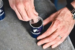 The 360 End from Crown Holdings features a grind guard, or a thin plate of flexible aluminum, that acts as a food-safe protector and prevents coffee grounds from spilling upon removal of the end.