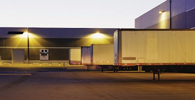 Pfw 6475 Loading Dock With Trucks