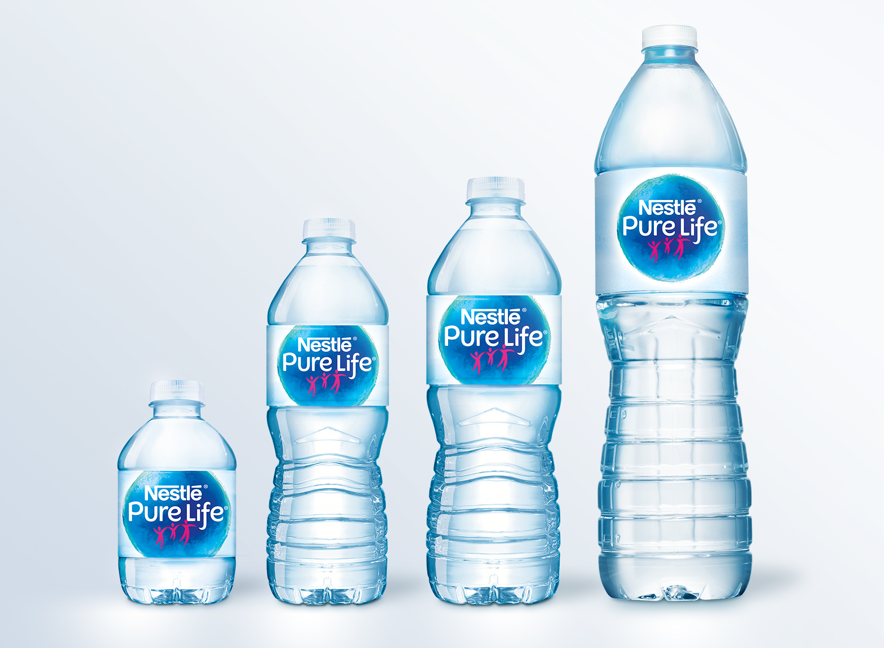 A new watercolor image magnifies Nestl&eacute; Pure Life&rsquo;s message that the future is filled with possibilities.