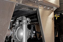 Rodney Strong Vineyards uses Wilden Saniflo FDA pumps equipped with the Pro-Flo SHIFT Air Distribution System and Full-Stroke Integral Piston Diaphragm to maximize energy savings and aid in cleanability for cap irrigation. Photo courtesy of Wilden.