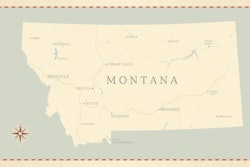 map of Montana