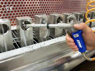 Soft Grip Back Blow Safety Air Gun For Cleaning Inside Diameters