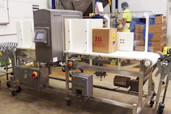 J.O. Spice’s new metal detector can detect both ferrous and nonferrous metals, including difficult-to-detect nonmagnetic stainless-steel fragments and nonspherical fine wire. Photo courtesy of Mettler-Toledo Safeline.