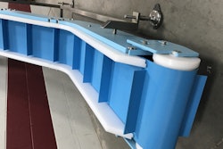 DynaClean Embedded Diamond Belt Conveyor