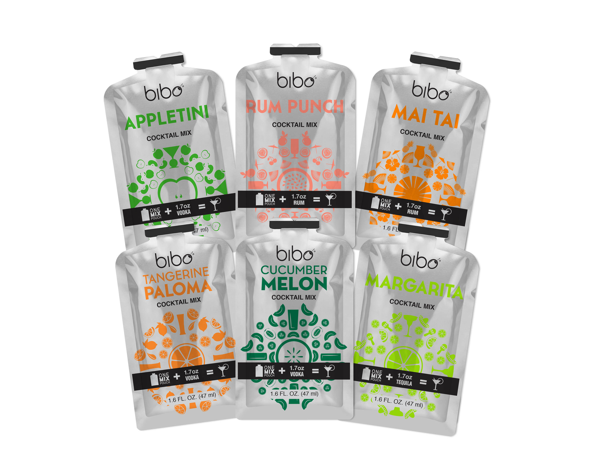 Foil-based pouch for convenient at-home cocktails.