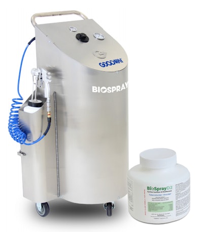 Goodway Technologies BIOSPRAY Cordless Surface Sanitation System