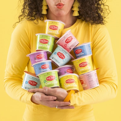 There are three varieties of microwavable desserts in a number of different flavors.