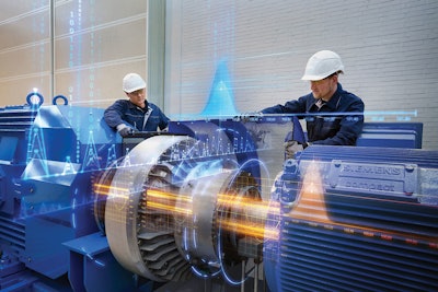 Monitoring data generated by Siemens motors can help plant maintenance teams improve operating performance.