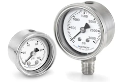 Ashcroft 1008S pressure gauges