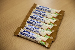 Nestlé today unveiled Milkybar Wowsomes, the first chocolate using Nestlé’s new structured sugar to reduce sugar by 30% versus comparable bars.