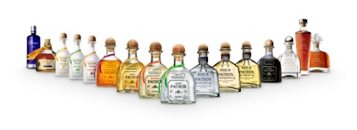 Patrón Spirits line