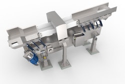 Key Technology Iso-Flo vibratory conveyor