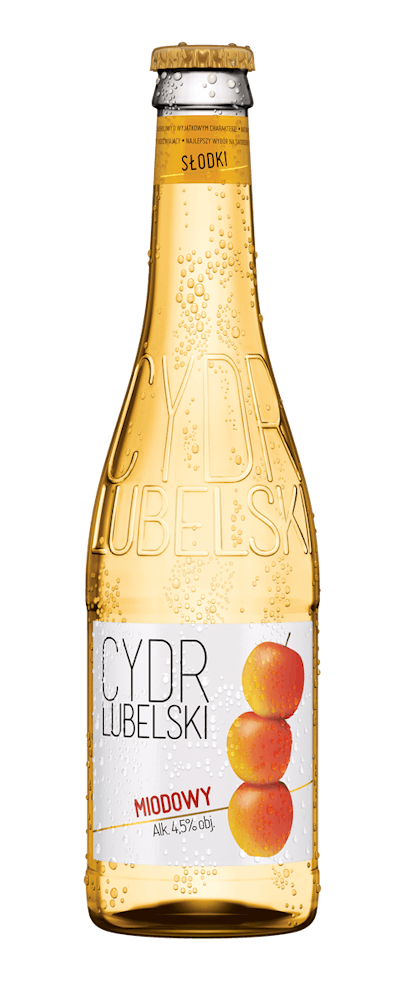 Popular beverage in Poland gains a new look while also reducing bottle weight by about 10%.