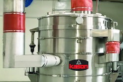 Kason Vibro-Bed circular double-deck fluid bed processor system