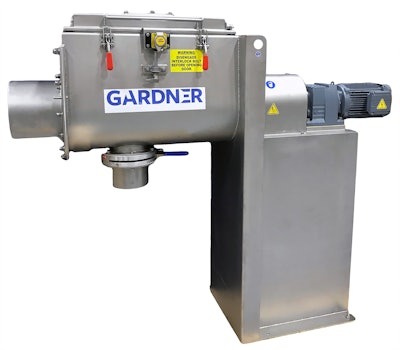 Gardner L Series compact ribbon mixer