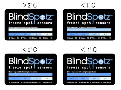 CTI BlindSpotz freeze-warning technology