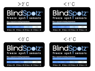 CTI BlindSpotz freeze-warning technology