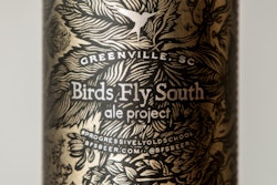 The new standard label is a 5.875-in x 10.000-in rectangle on metallic paper with a matte finish.