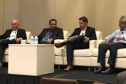 From left to right: David Greenfield, Biplab Pal, Andrew Crowley, Jagannath Rao.