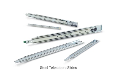 Winco GN 1400 series-steel telescopic slides