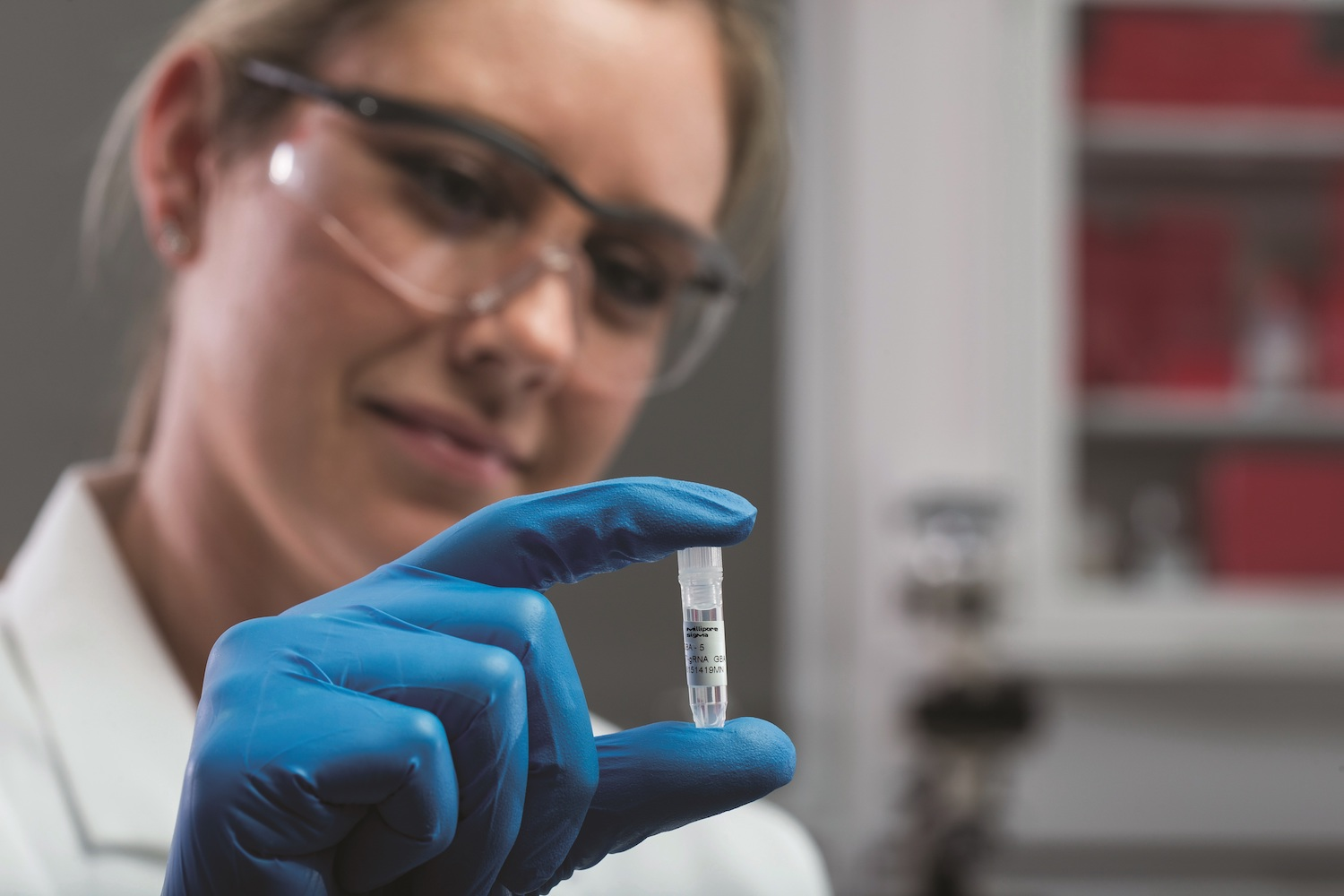 CRISPR enzymes, proteins, or bacteria. (Photo supplied by MilliporeSigma.)