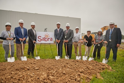 Sabra Dipping Company groundbreaking ceremony