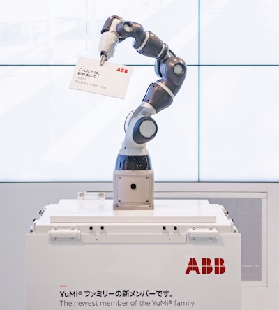 ABB single-arm collaborative industrial robot