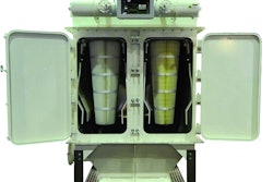 Schenck vertical cartridge filter