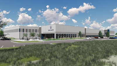 Sani-Matic new facility rendering