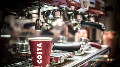 Costa coffee machine