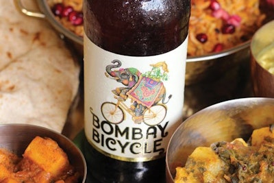 Kingfisher Beer's new, restaurant-only IPA, needed a differentiating label.