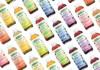 Fresh Thyme Farmers Market worked with The Creative on a package design for its new, own-brand Organic Kombucha.