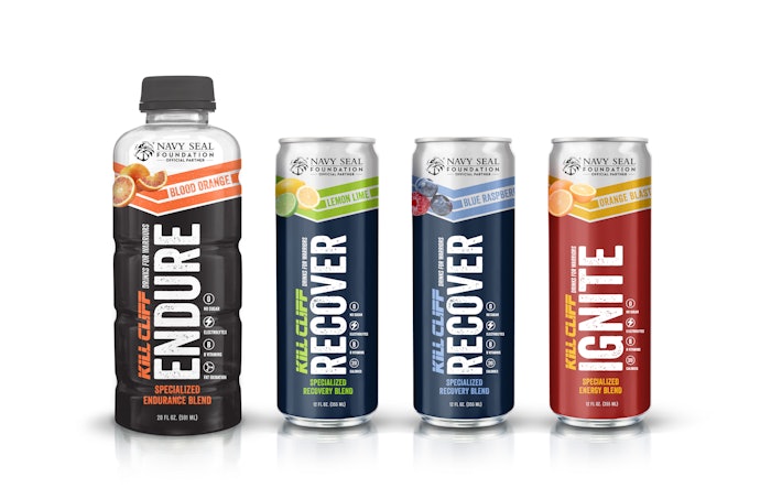 When Kill Cliff's product line expanded to cover more of the CrossFit market, the packaging needed an update.