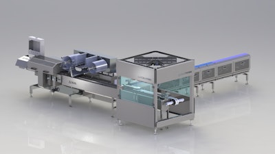 Delta Systems Raptor robotic flow wrapping system