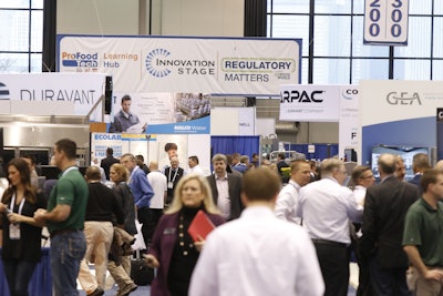ProFood Tech 2019 will draw 7,000 food and beverage processing professionals and 450 of the world’s top suppliers to Chicago from March 26-28, 2019.