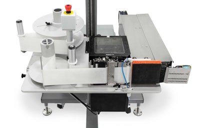 NJM Model 403 Final Touch print and apply labeler