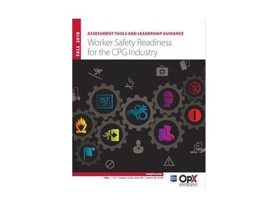 The OpX Leadership Network’s new Worker Safety Readiness for the CPG Industry assessment tools and leadership guidelines ensure a worker safety culture for consumer packaged goods (CPG) companies and original equipment manufacturers (OEMs).