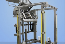 Material Transfer Lift & Dump side-load container dumper