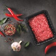 Kp’s Evolve tray is designed for vacuum skin pack applications for fresh meat and is made from 97% PCR plastic.