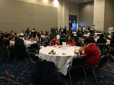Purdue University Northwest brought 97 students from five Chicagoland area high schools to PACK EXPO International on Tuesday, October 16 for “Students PACK the EXPO.”