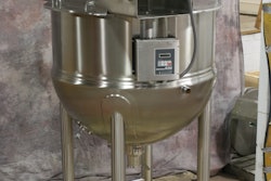 Lee hemispherical-bottom kettle